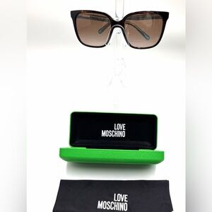 New Love Moschino NEW Sunglasses with Green Case